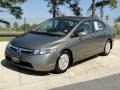 Galaxy Gray Metallic - Civic Hybrid Sedan Photo No. 13