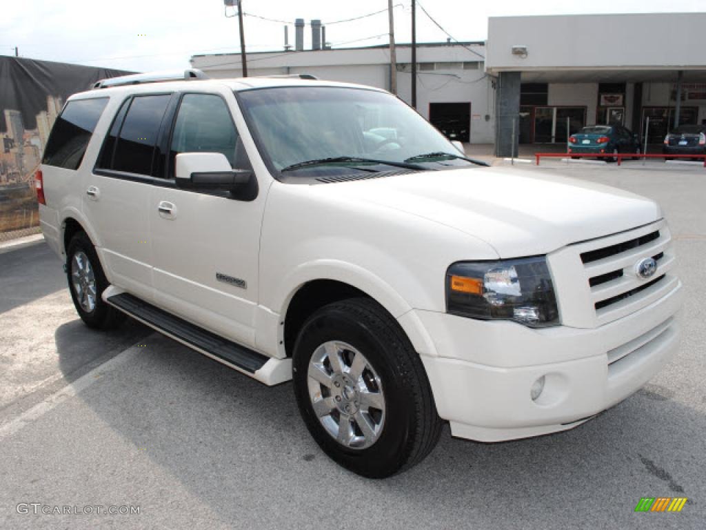 White Sand Tri Coat 2008 Ford Expedition Limited Exterior Photo #38677098