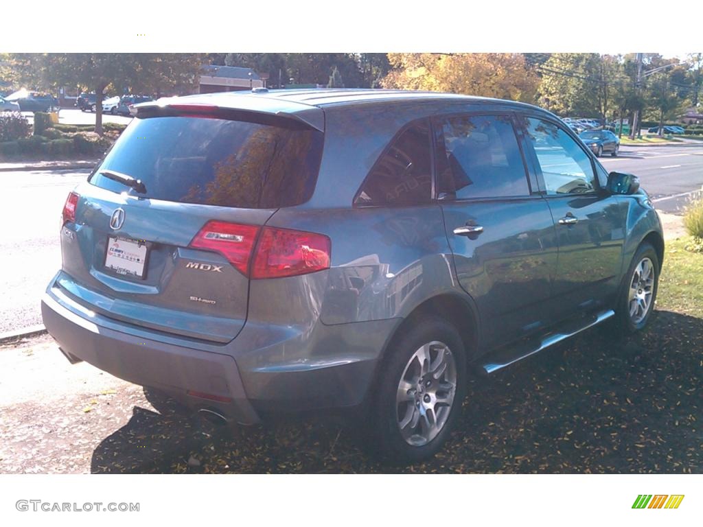 2007 MDX Technology - Steel Blue Metallic / Ebony photo #5