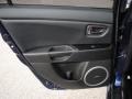 Black 2009 Mazda MAZDA3 s Grand Touring Sedan Door Panel