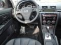 Black 2009 Mazda MAZDA3 s Grand Touring Sedan Dashboard