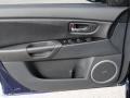 Black 2009 Mazda MAZDA3 s Grand Touring Sedan Door Panel