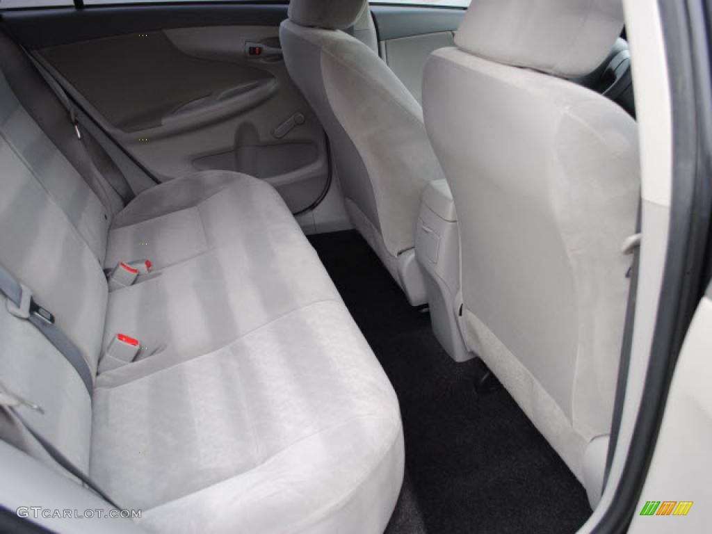 Ash Interior 2009 Toyota Corolla Standard Corolla Model Photo #38678082