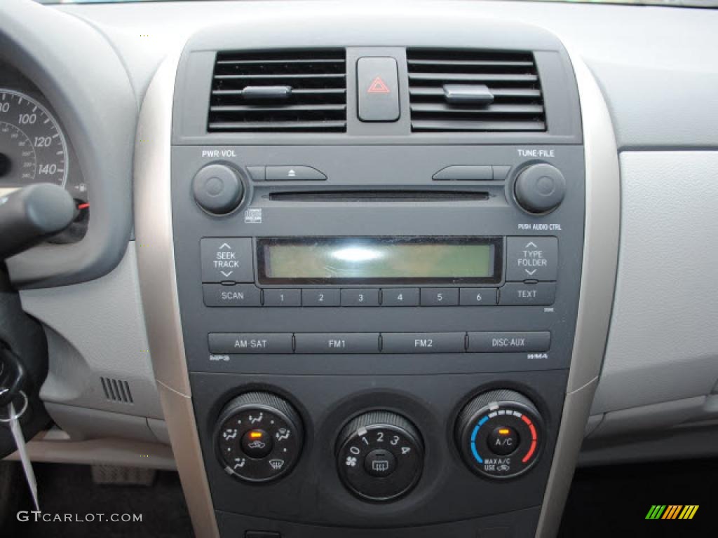 2009 Toyota Corolla Standard Corolla Model Controls Photo #38678190