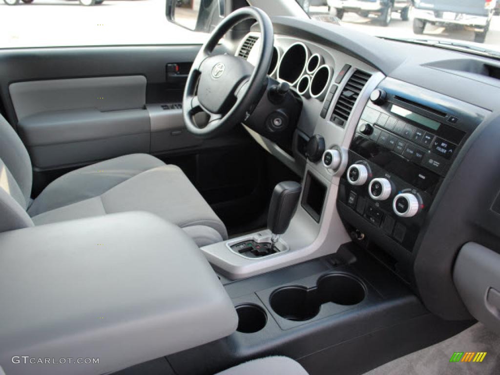 Graphite Gray Interior 2009 Toyota Sequoia SR5 Photo #38678650