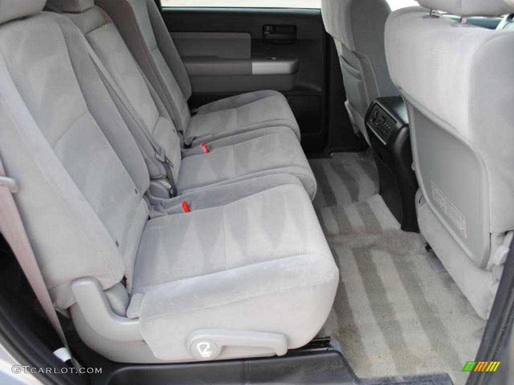 Graphite Gray Interior 2009 Toyota Sequoia SR5 Photo #38678690