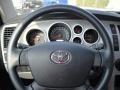 2009 Toyota Sequoia Graphite Gray Interior Steering Wheel Photo