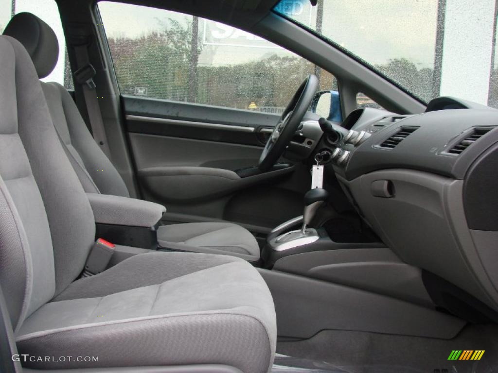 Gray Interior 2008 Honda Civic EX Sedan Photo #38679106