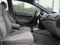 Gray 2008 Honda Civic EX Sedan Interior Color