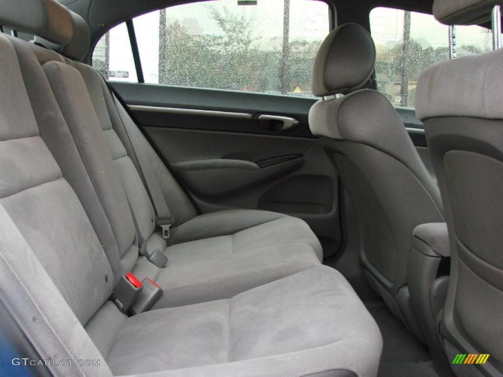 Gray Interior 2008 Honda Civic EX Sedan Photo #38679118