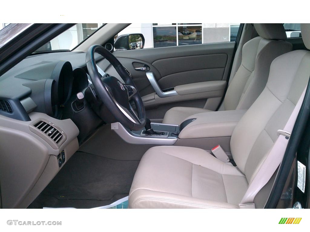 Taupe Interior 2009 Acura RDX SH-AWD Photo #38679462