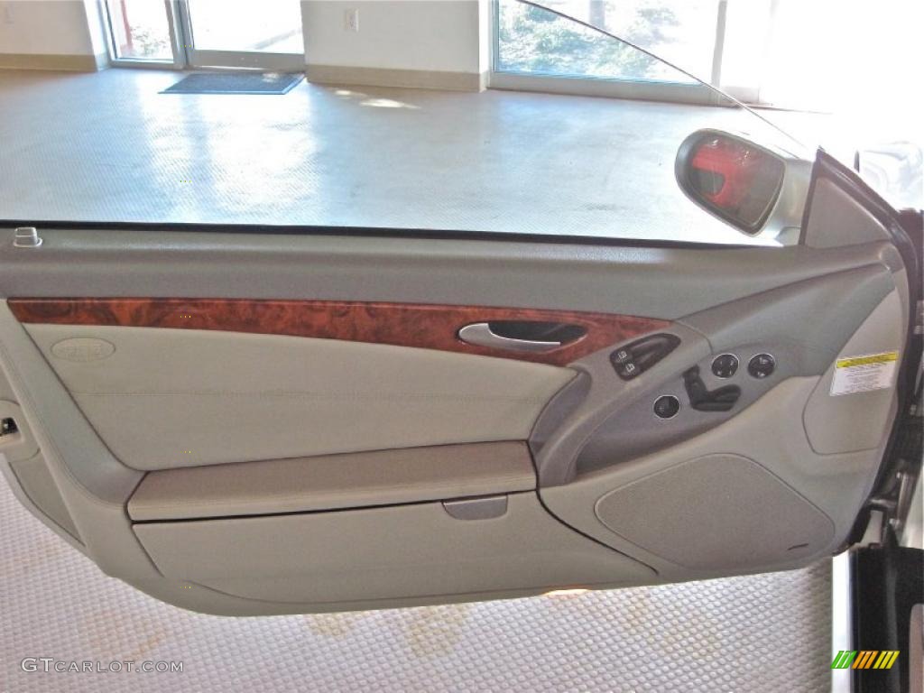 2004 Mercedes-Benz SL 500 Roadster Ash Door Panel Photo #38679886