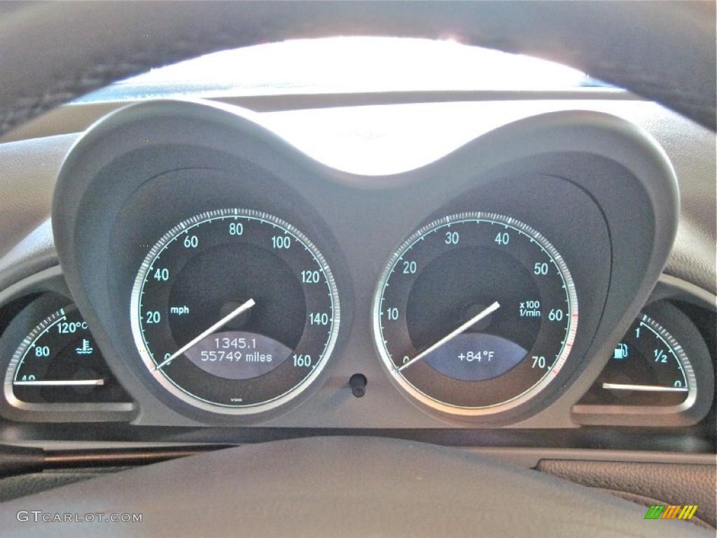 2004 Mercedes-Benz SL 500 Roadster Gauges Photo #38680010