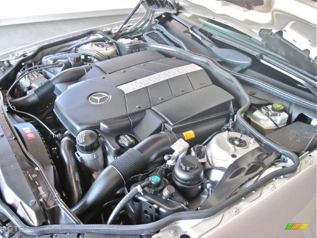 2004 Mercedes-Benz SL 500 Roadster 5.0 Liter SOHC 24-Valve V8 Engine Photo #38680262