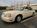 2002 White Diamond Pearl Cadillac DeVille Sedan  photo #1