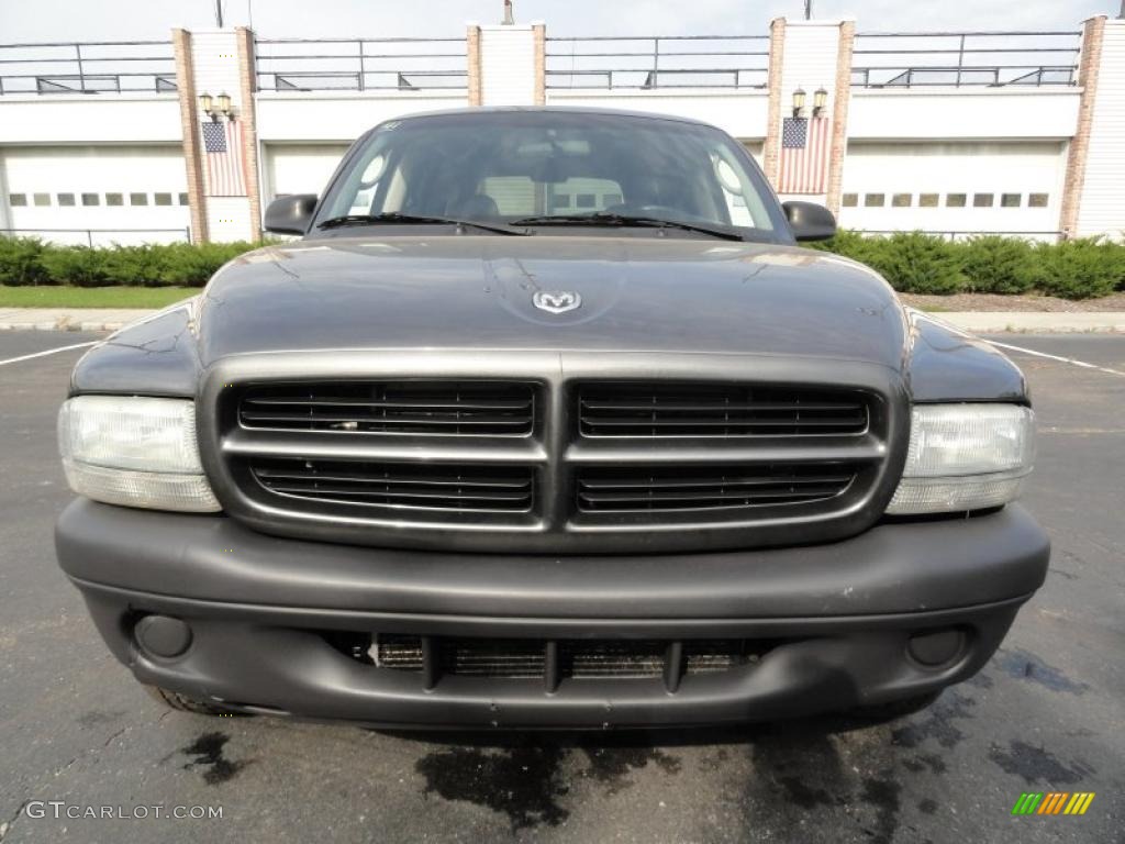 2003 Durango SXT 4x4 - Graphite Metallic / Dark Slate Gray photo #2