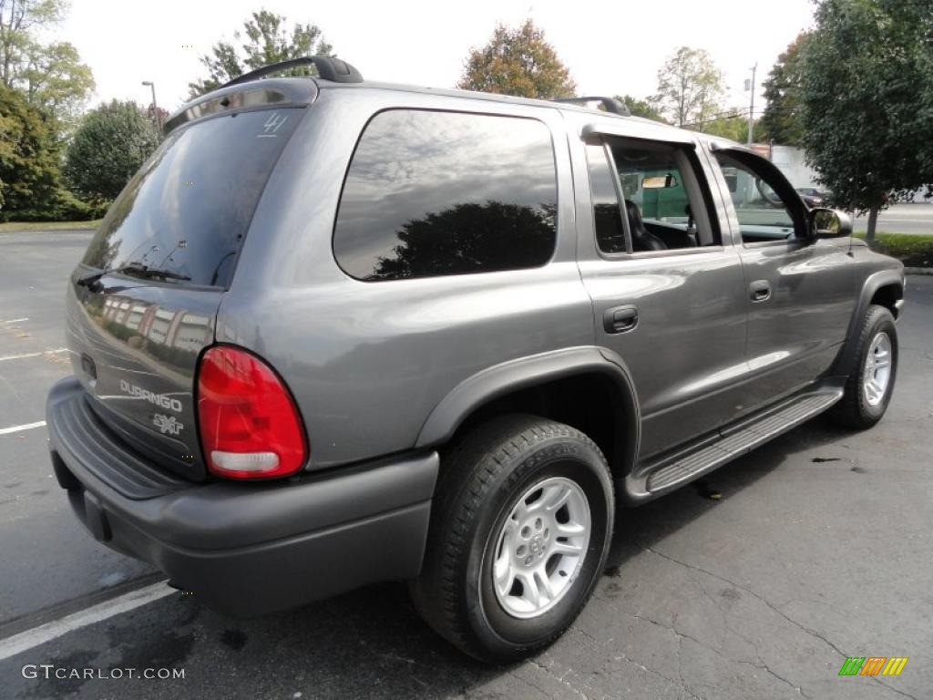 2003 Durango SXT 4x4 - Graphite Metallic / Dark Slate Gray photo #6