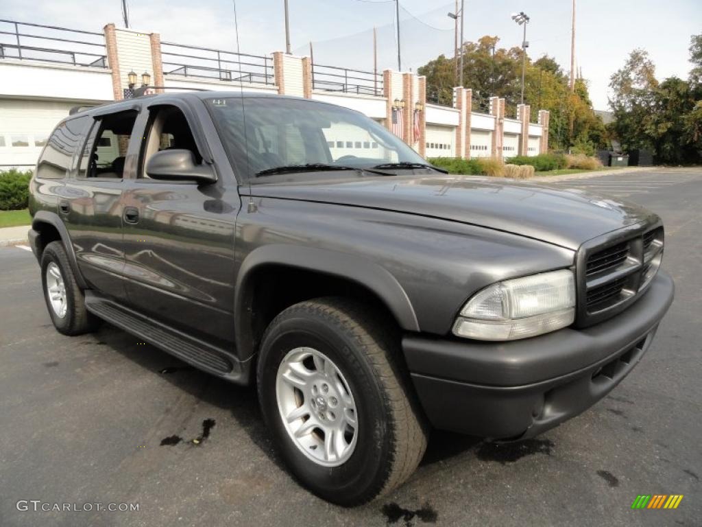 Graphite Metallic 2003 Dodge Durango SXT 4x4 Exterior Photo #38681006