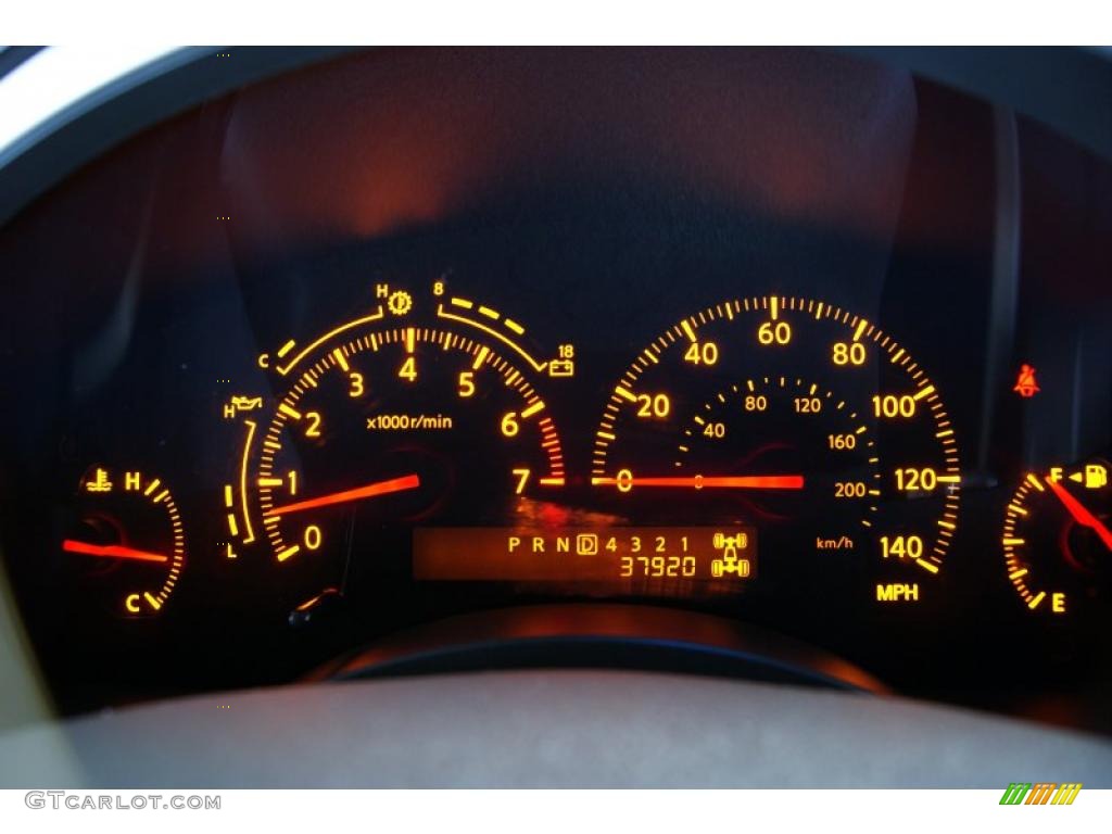 2007 Infiniti QX 56 4WD Gauges Photo #38681174