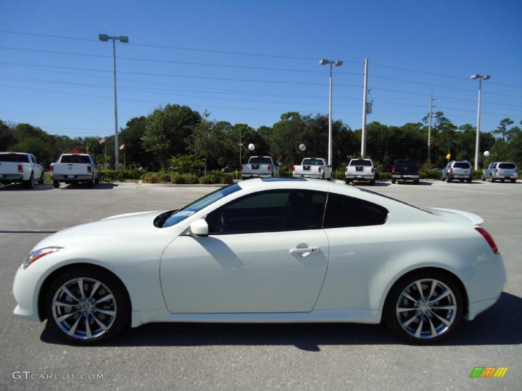 Ivory Pearl White 2008 Infiniti G 37 S Sport Coupe Exterior Photo #38683426