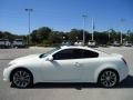 Ivory Pearl White 2008 Infiniti G 37 S Sport Coupe Exterior