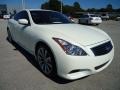 Ivory Pearl White 2008 Infiniti G 37 S Sport Coupe Exterior