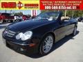 2008 Obsidian Black Metallic Mercedes-Benz CLK 350 Cabriolet  photo #1