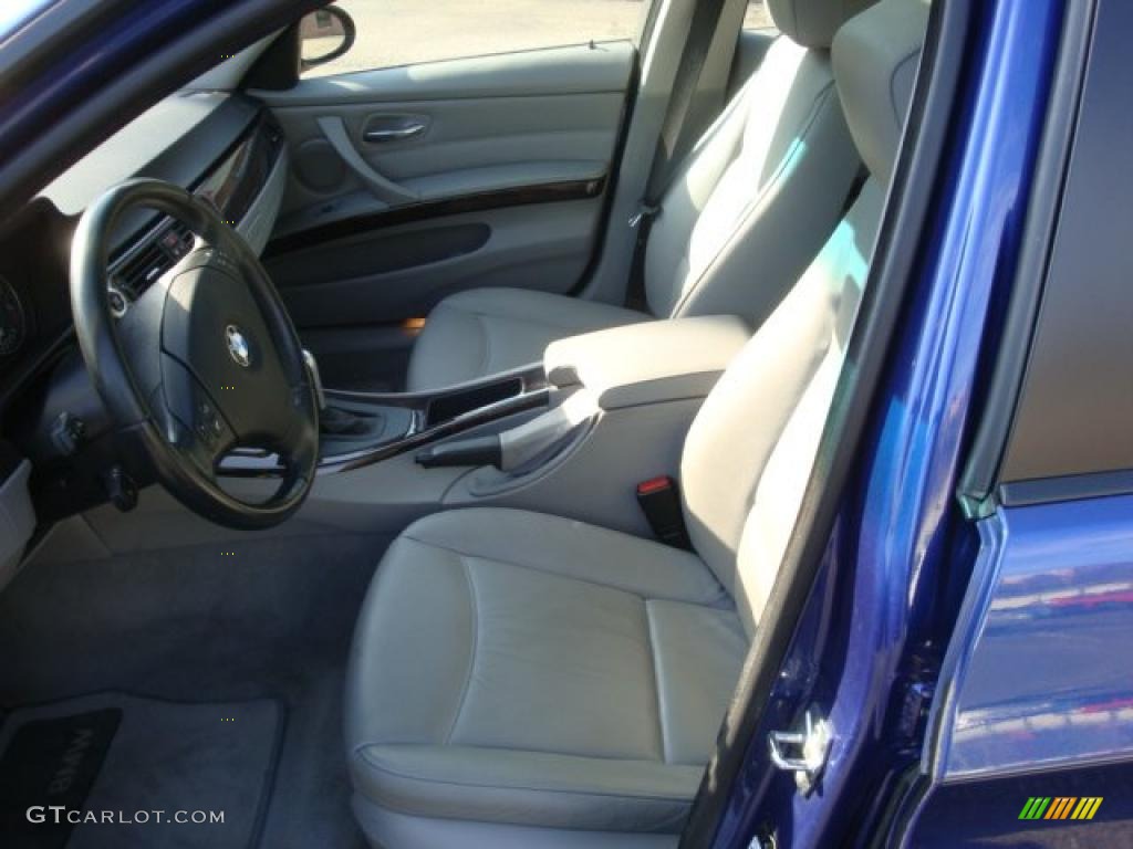 2007 3 Series 328xi Sedan - Montego Blue Metallic / Grey photo #8