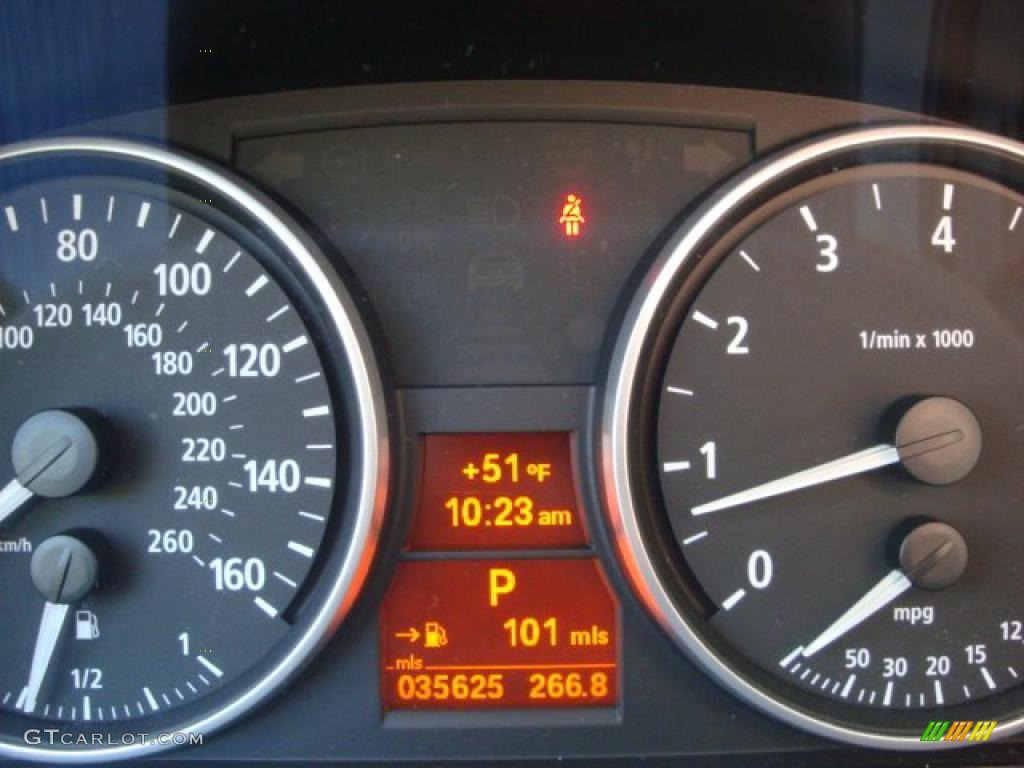 2007 3 Series 328xi Sedan - Montego Blue Metallic / Grey photo #15