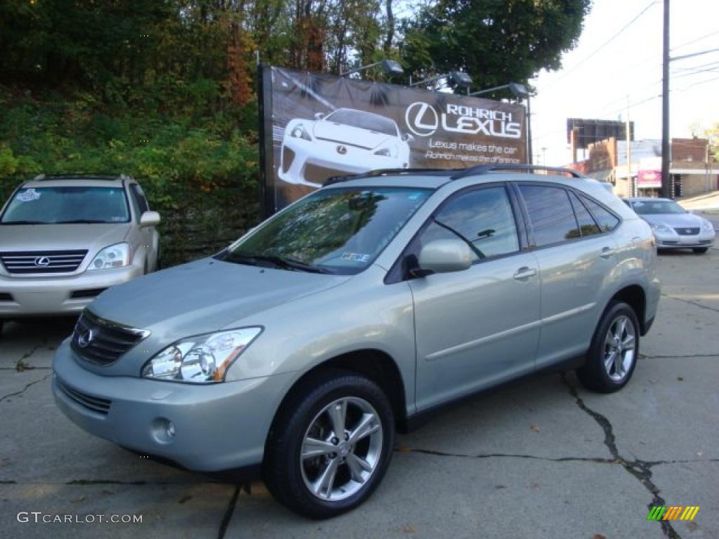 2007 RX 400h AWD Hybrid - Bamboo Green Pearl / Ivory photo #1