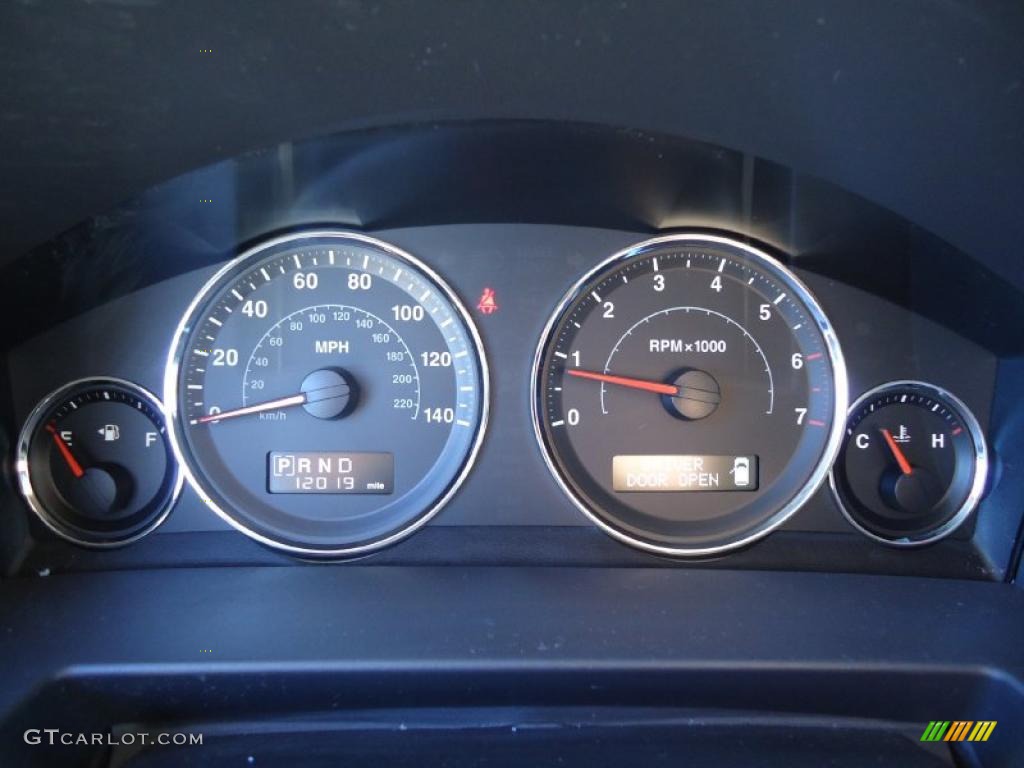 2008 Jeep Commander Sport Gauges Photo #38684766