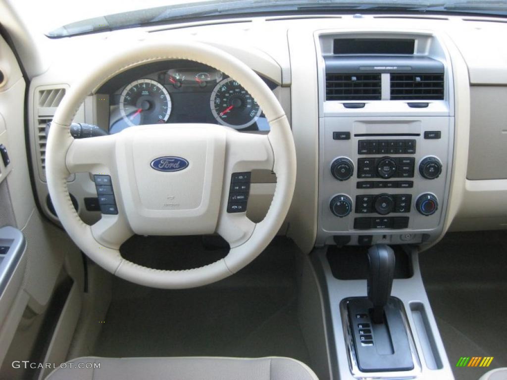 2011 Ford Escape XLT V6 4WD Stone Dashboard Photo #38685086