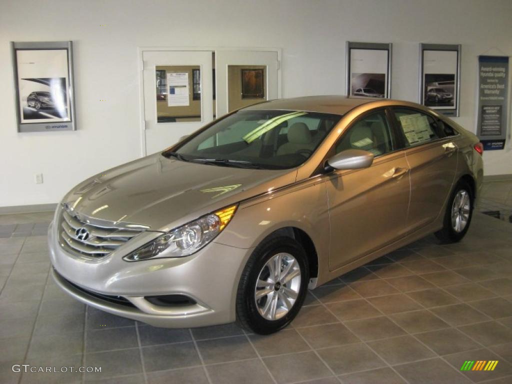 2011 Sonata GLS - Camel Pearl / Camel photo #2