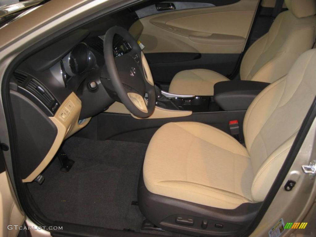 Camel Interior 2011 Hyundai Sonata GLS Photo #38685210