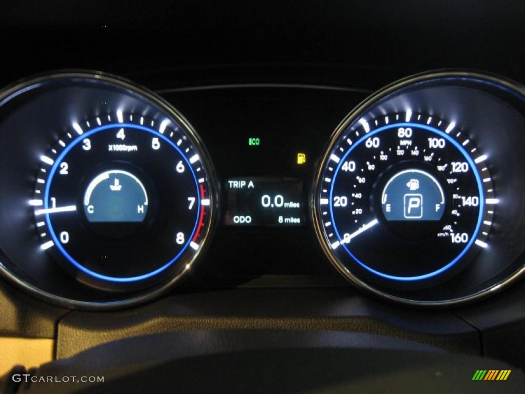 2011 Hyundai Sonata GLS Gauges Photo #38685314