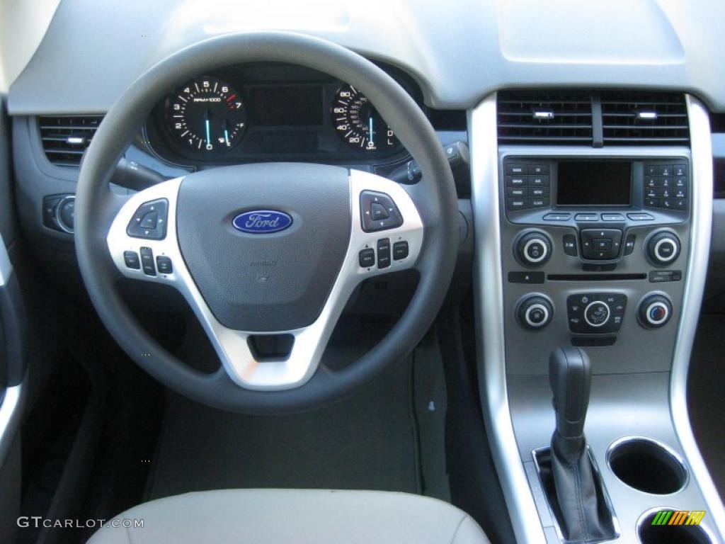 2011 Ford Edge SE Medium Light Stone Dashboard Photo #38685522