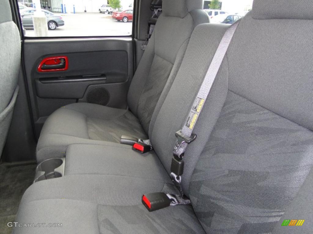 Medium Dark Pewter Interior 2005 Chevrolet Colorado LS Crew Cab Photo #38685618