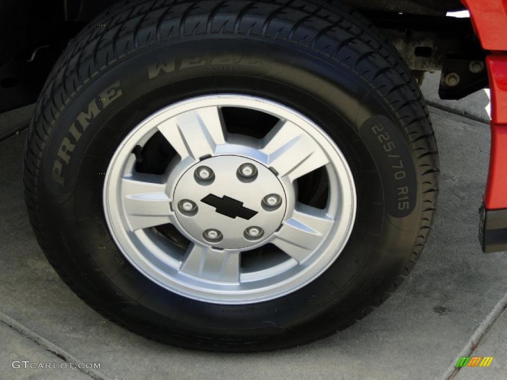 2005 Chevrolet Colorado LS Crew Cab Wheel Photo #38685638