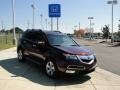 2010 Dark Cherry Pearl Acura MDX Technology  photo #2