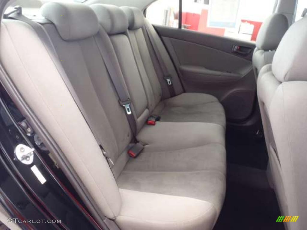 Gray Interior 2009 Hyundai Sonata GLS V6 Photo #38686894