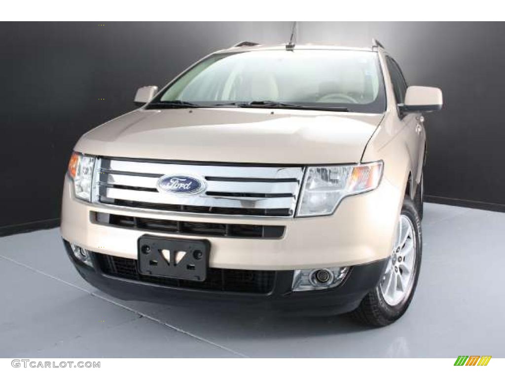 Dune Pearl Metallic 2007 Ford Edge SEL Exterior Photo #38687174
