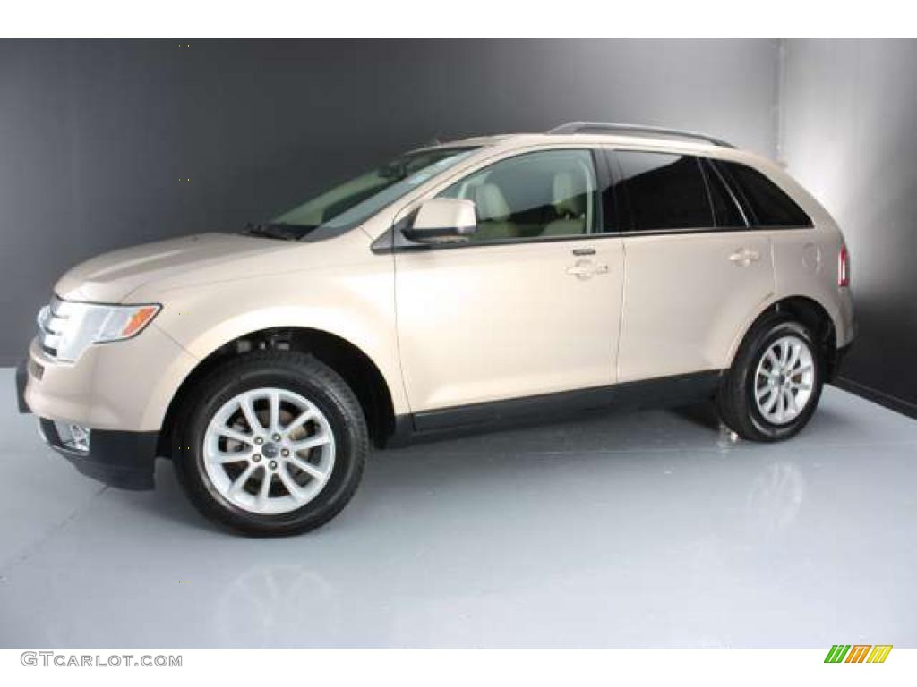 Dune Pearl Metallic 2007 Ford Edge SEL Exterior Photo #38687190
