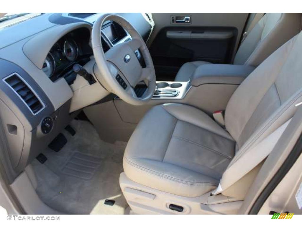 Medium Light Stone Interior 2007 Ford Edge SEL Photo #38687206