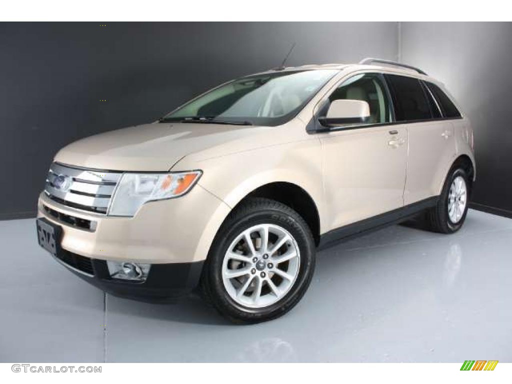 Dune Pearl Metallic 2007 Ford Edge SEL Exterior Photo #38687266