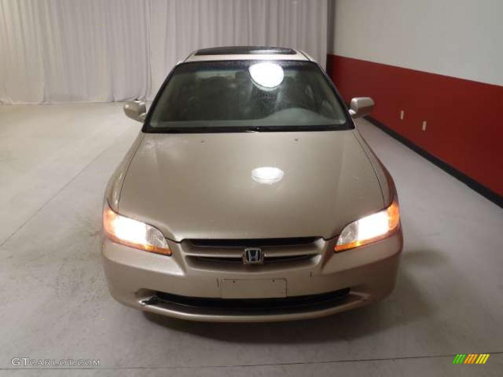 2000 Accord EX V6 Sedan - Naples Gold Metallic / Ivory photo #2