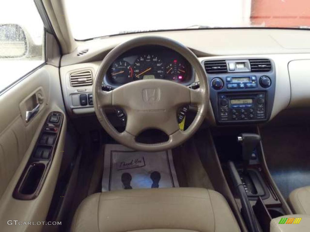 2000 Accord EX V6 Sedan - Naples Gold Metallic / Ivory photo #14