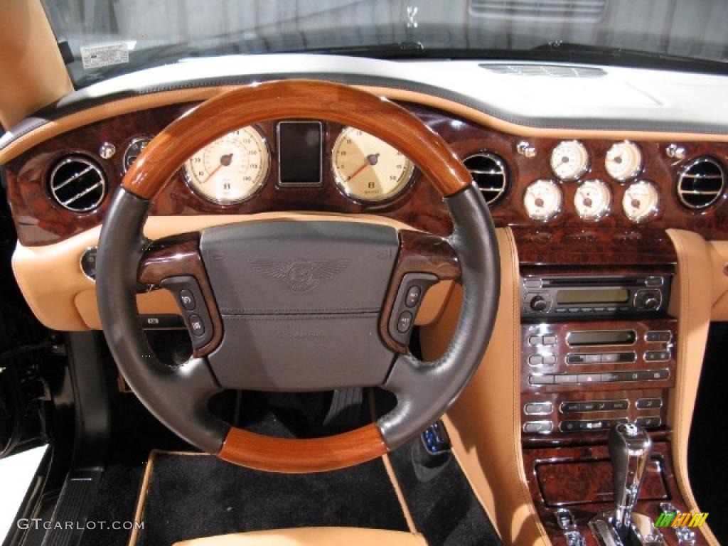 2008 Bentley Azure Standard Azure Model Autumn/Beluga Dashboard Photo #38688964