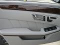 Ash/Black 2011 Mercedes-Benz E 350 Sedan Door Panel