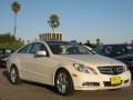 2011 Arctic White Mercedes-Benz E 350 Coupe  photo #1