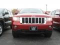 2011 Inferno Red Crystal Pearl Jeep Grand Cherokee Laredo X Package 4x4  photo #2